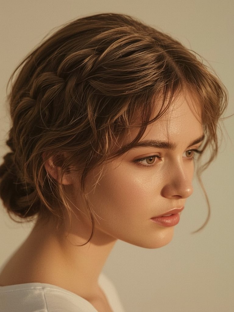 16. Hair Styles Braids Ideas: Braid with Accessories