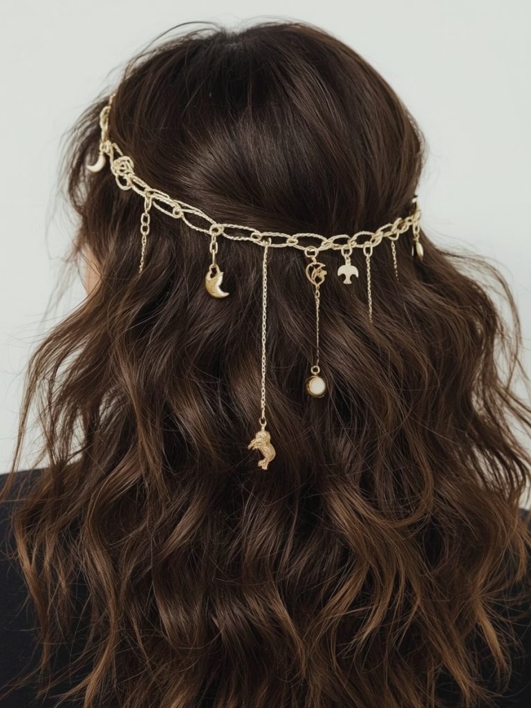 Hair Wrap Designs: The Colorful Stripe