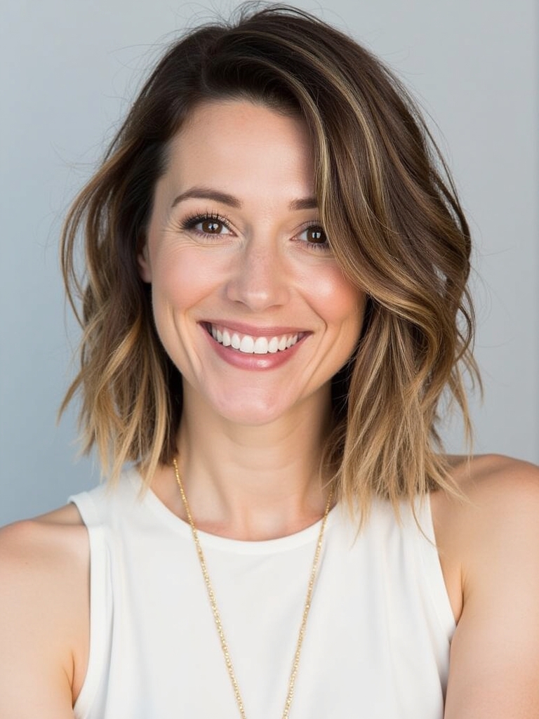 Hairstyles For Thin Hair Fine Over 50: Cropped Bob