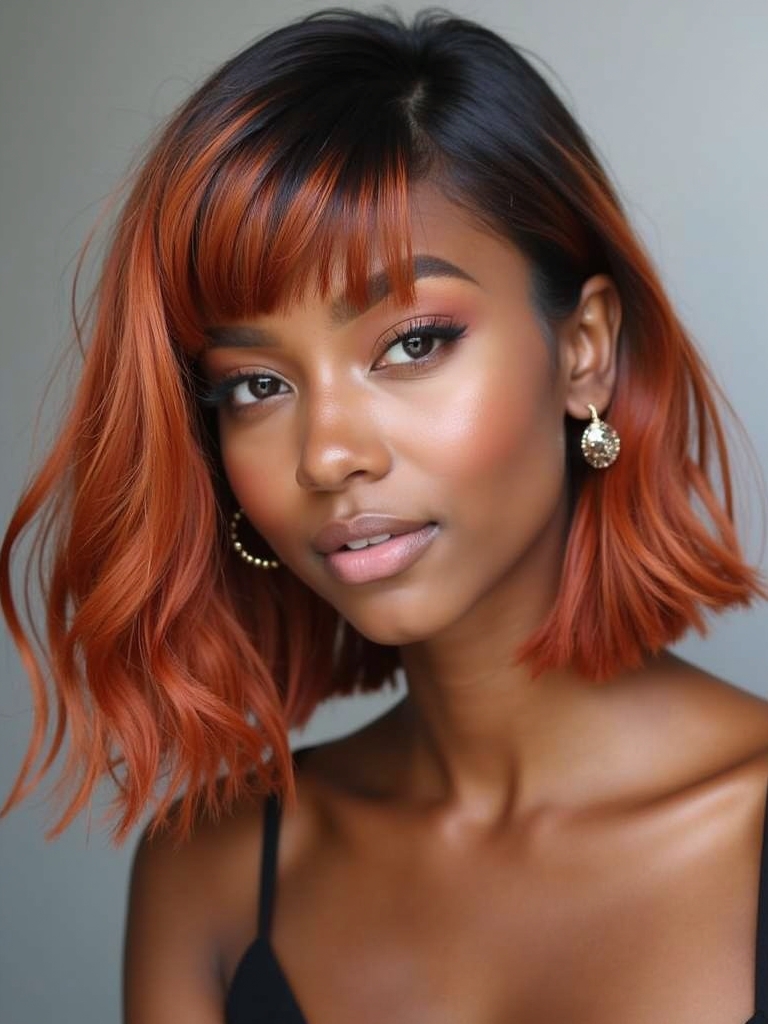 Soft Copper Waves: 40 Edgy Hair Color Ideas Copper