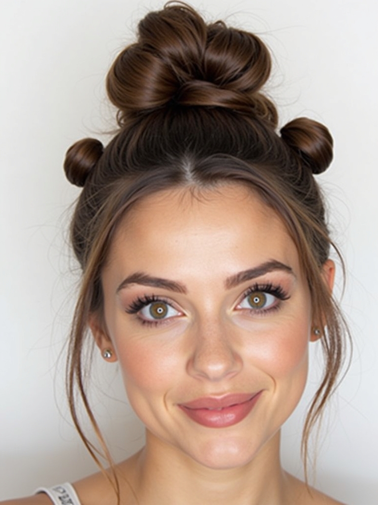 Collarbone Length With a Deep Side Part