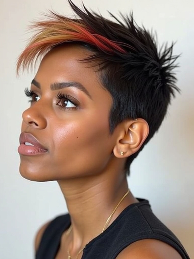 The Disconnected Pixie: Short Pixie Haircuts for Black Women 50
