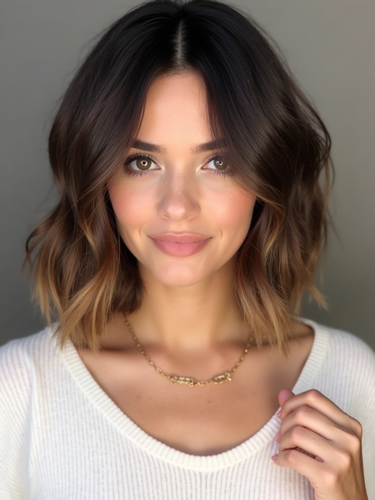The Collarbone Length Blunt Bob